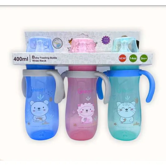 BIBERON GHIRAFF ANTICOLICO 240 ML X 14 OZ BG-169 - Ecofarma